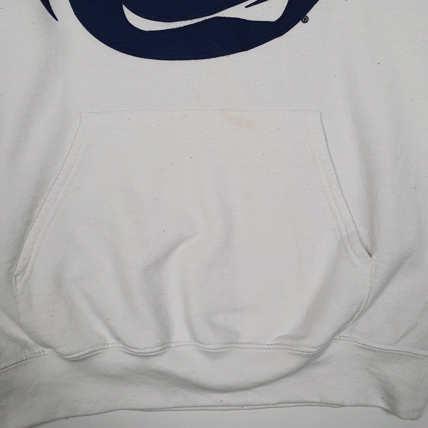 Mens White Champion Penn State Nittany Lions Hoodie Jumper