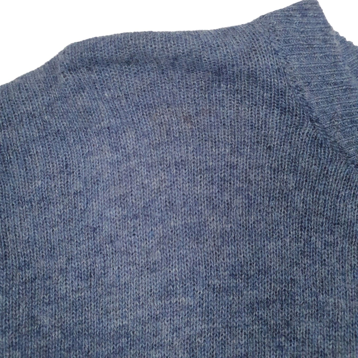 Mens Blue Fred Perry Sportswear Crewneck Jumper