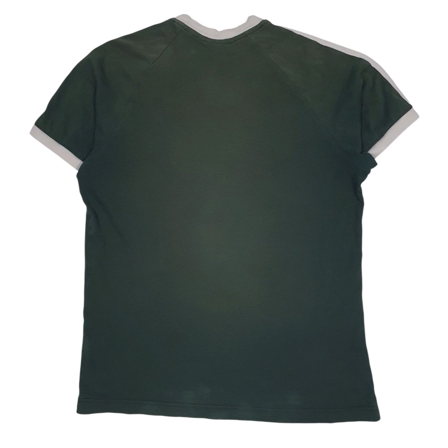 Mens Green Adidas   T Shirt
