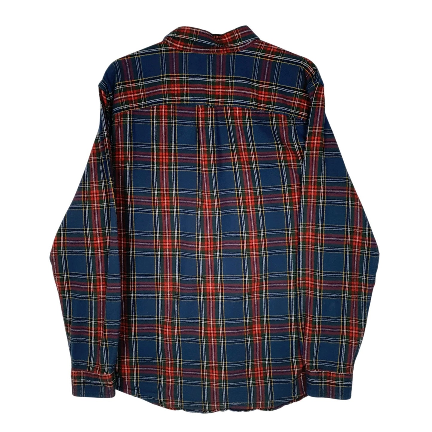 Mens Blue L.L.Bean Flannel  Shirt