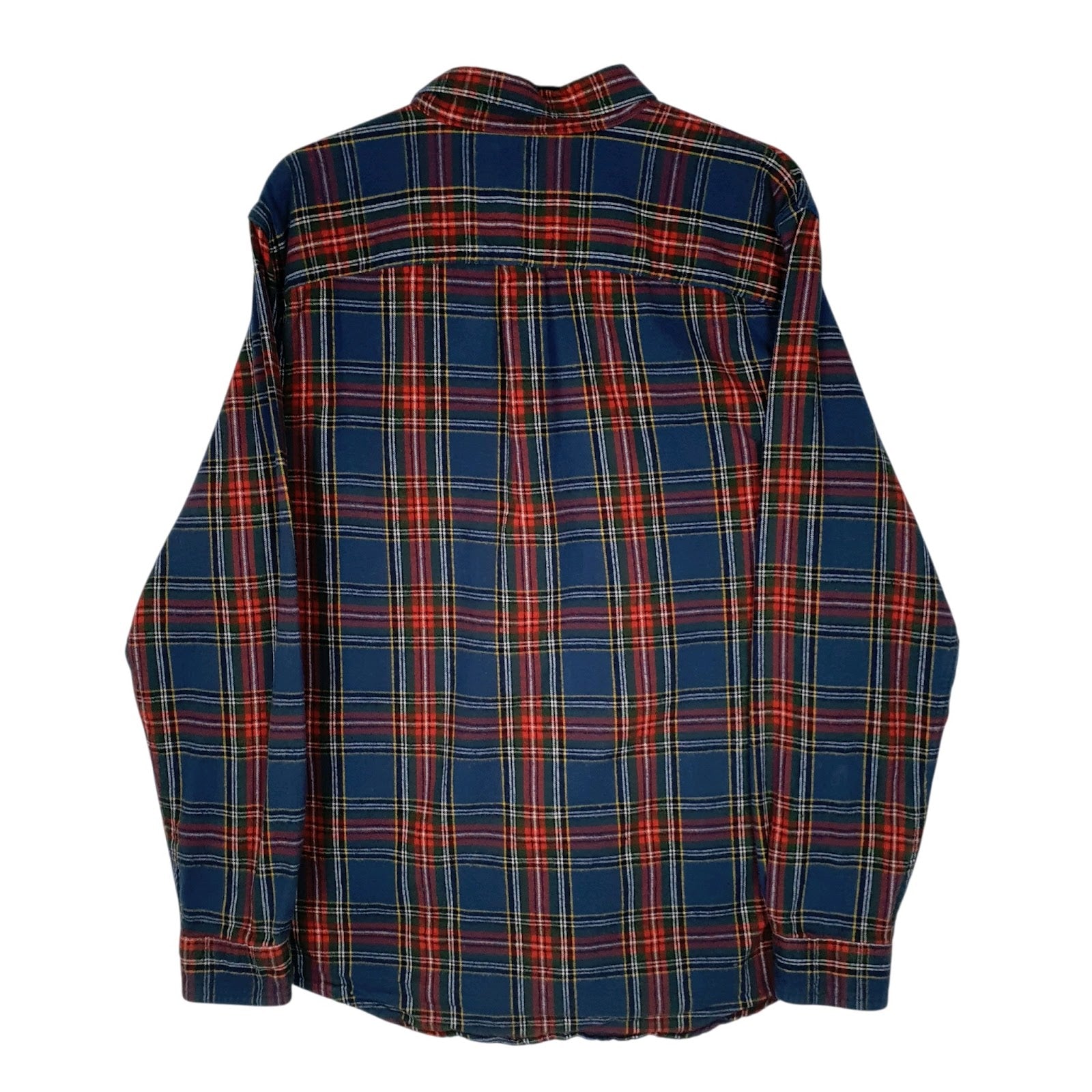 Mens Blue L.L.Bean Flannel  Shirt