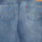 Mens Blue Levis Distressed  Jeans
