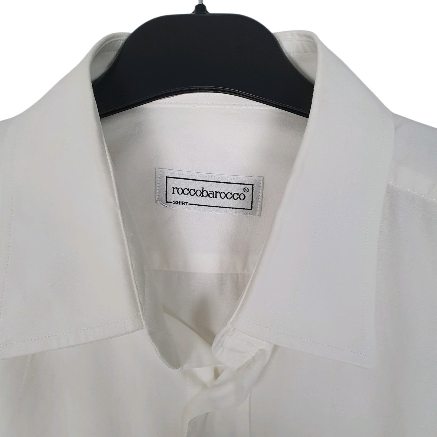 Mens White Roccobarocco   Shirt