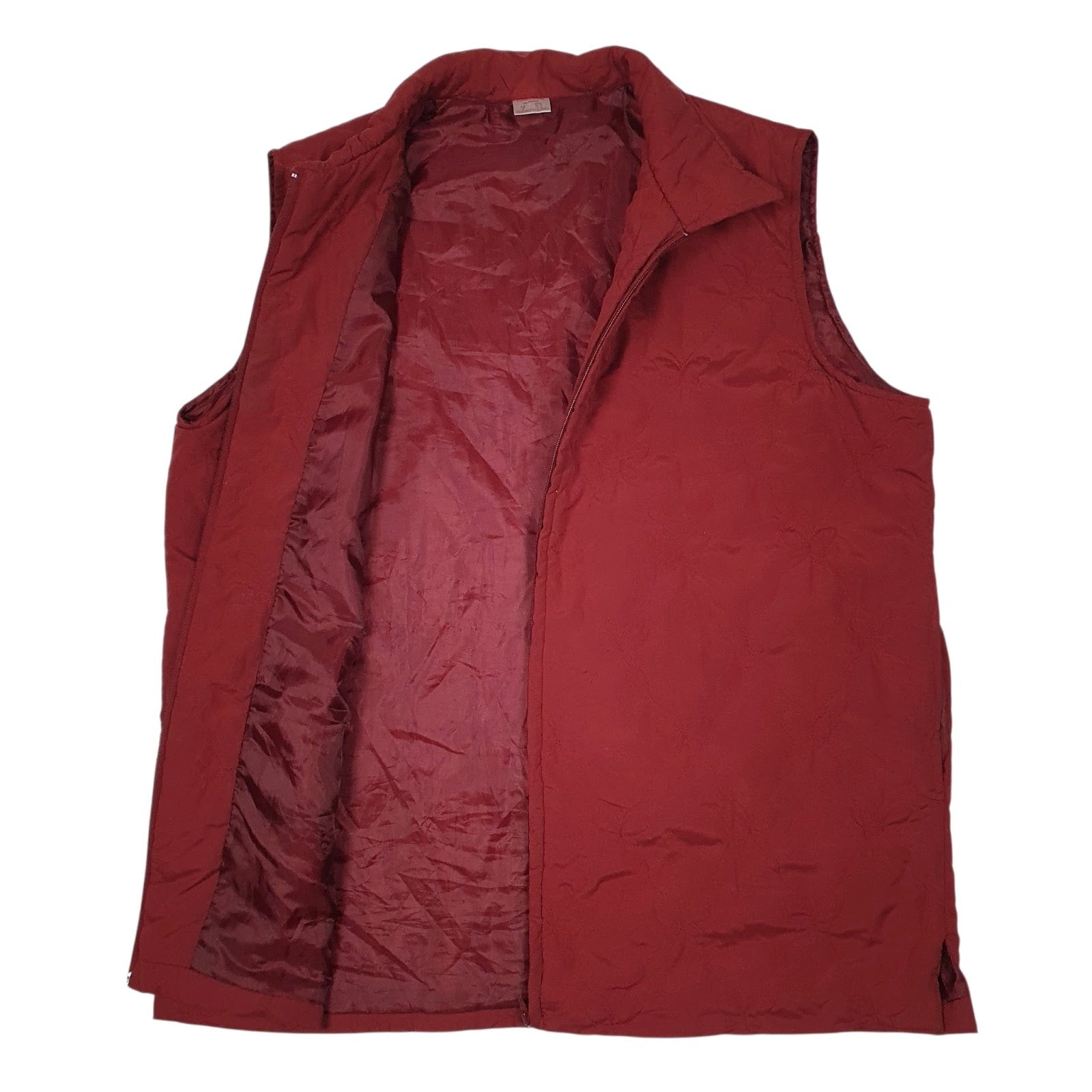 Womens Red Claire Neuville Padded  Coat