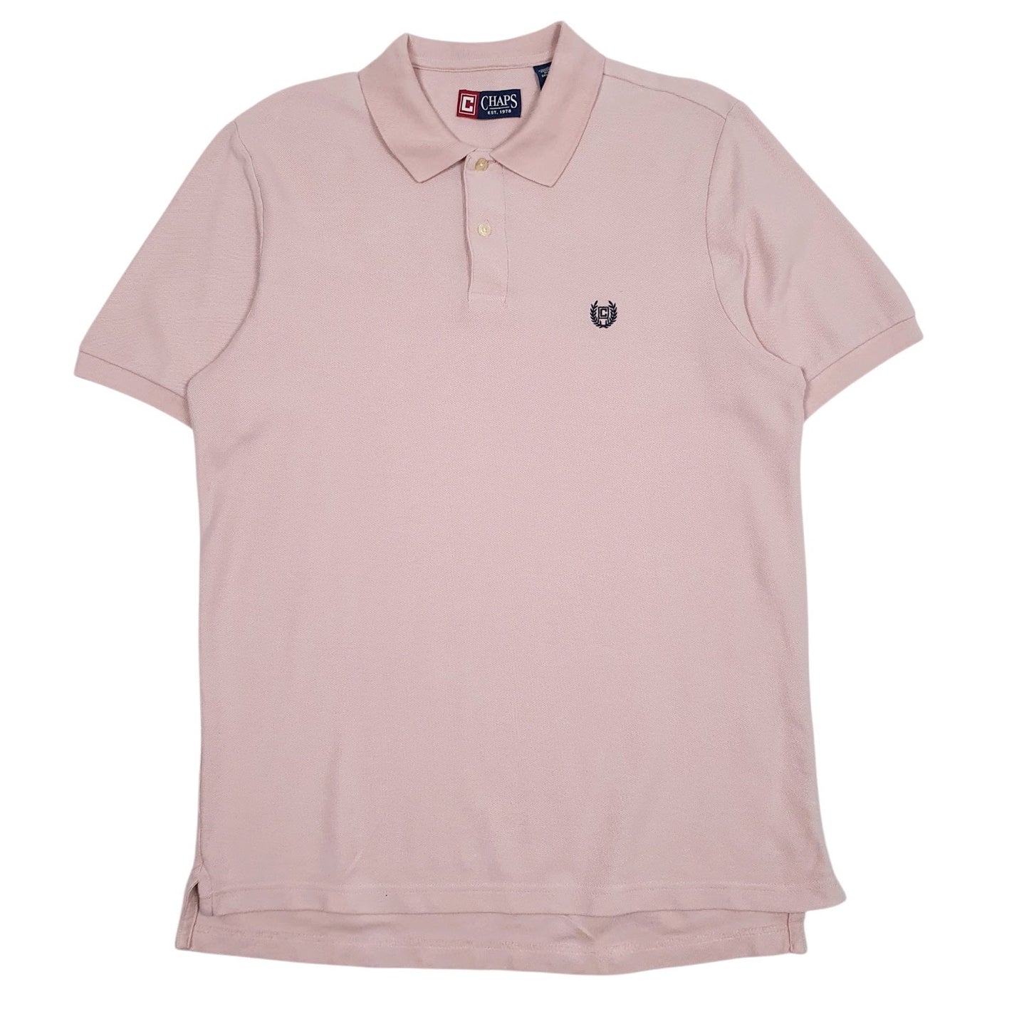 Mens Pink Chaps  Short Sleeve Polo Shirt