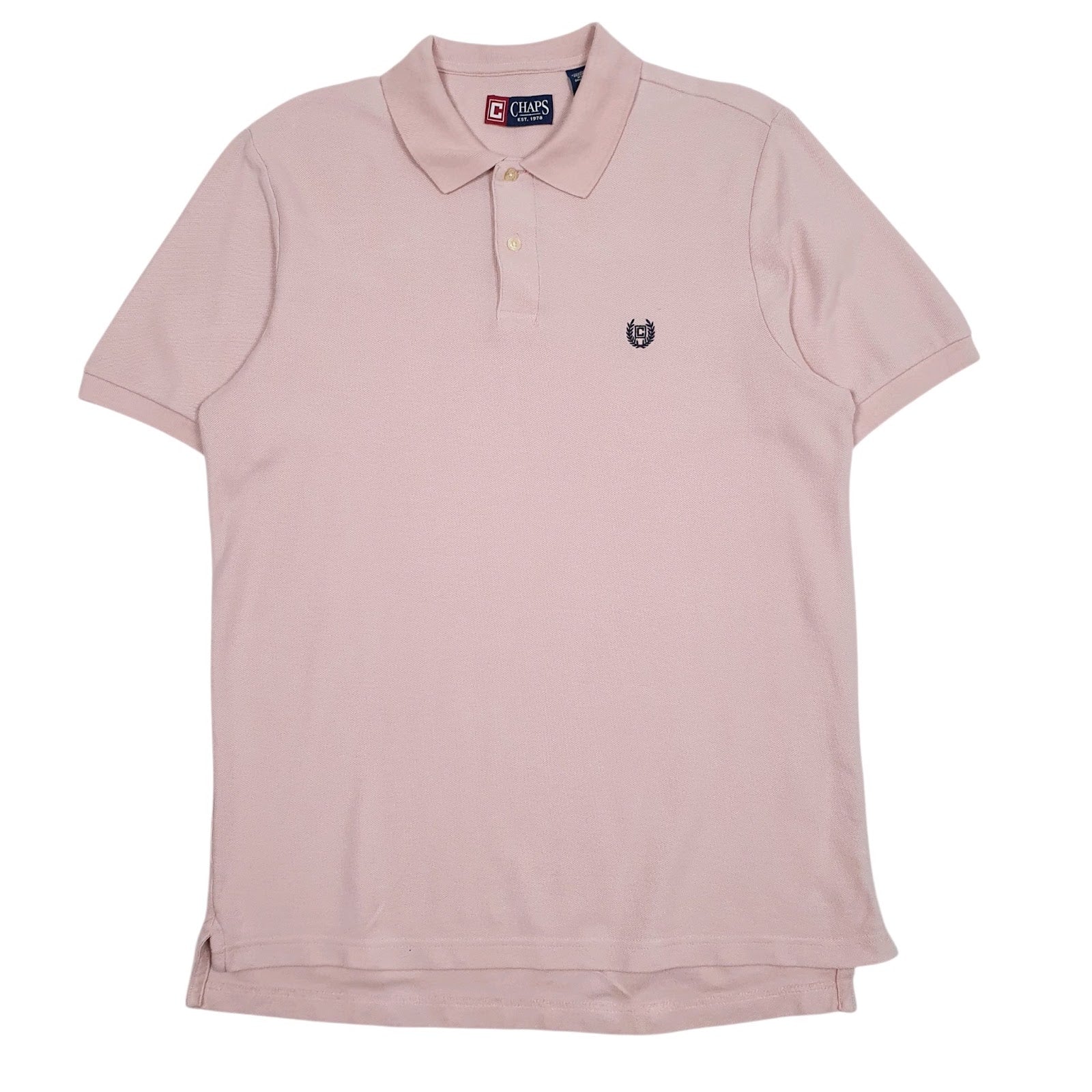 Mens Pink Chaps  Short Sleeve Polo Shirt