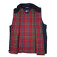 Womens Navy Tommy Hilfiger Quilted Crewneck Coat