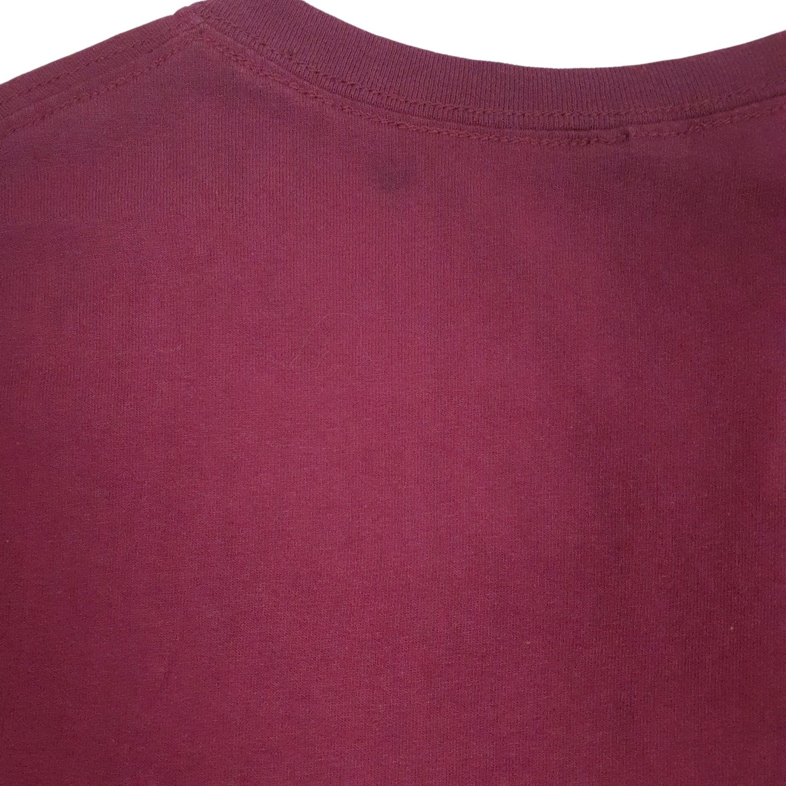Mens Burgundy Unbranded No Excuses Genesee  T Shirt