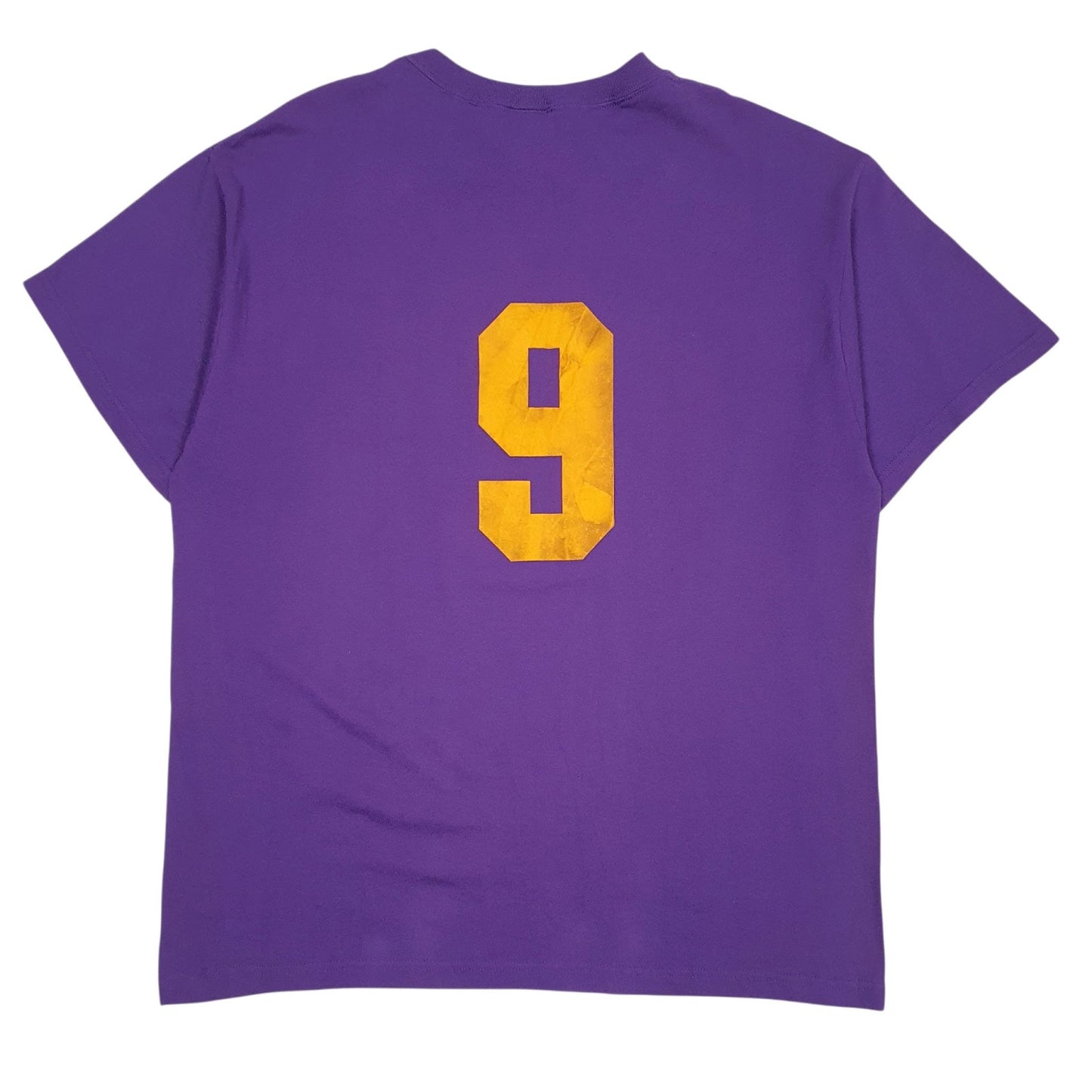 Mens Purple Fruit Of The Loom   T Shirt