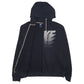 Mens Black Nike Spellout Full Zip Jumper