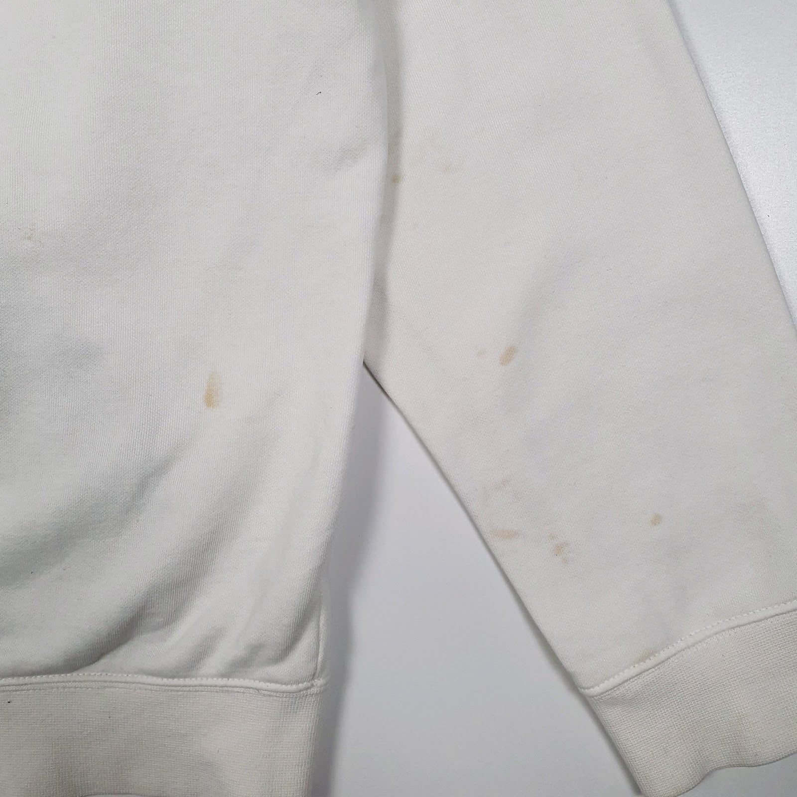 Mens White Nike Vintage 2000s Hoodie Jumper