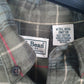 Mens Green L.L.Bean Flannel  Shirt
