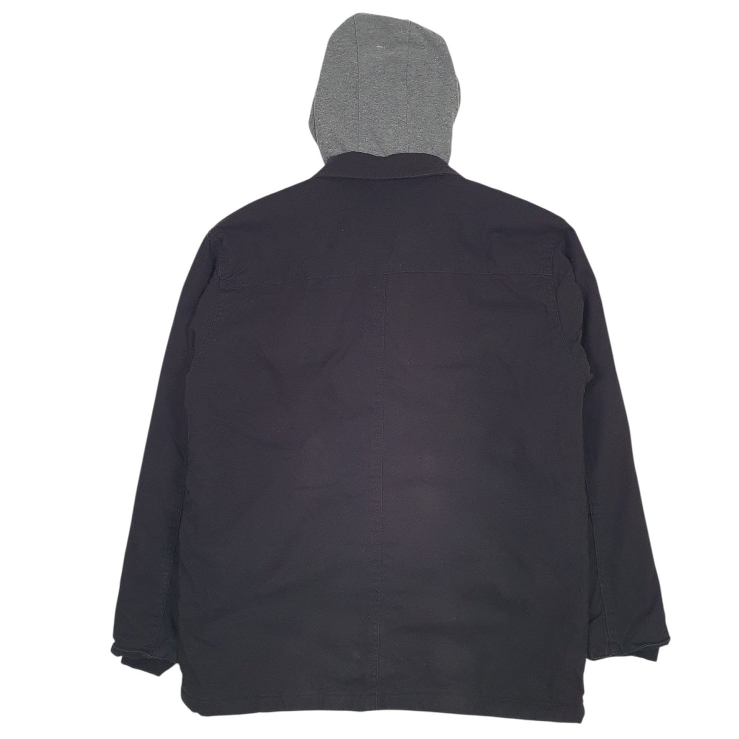 Mens Black Wrangler Padded  Coat
