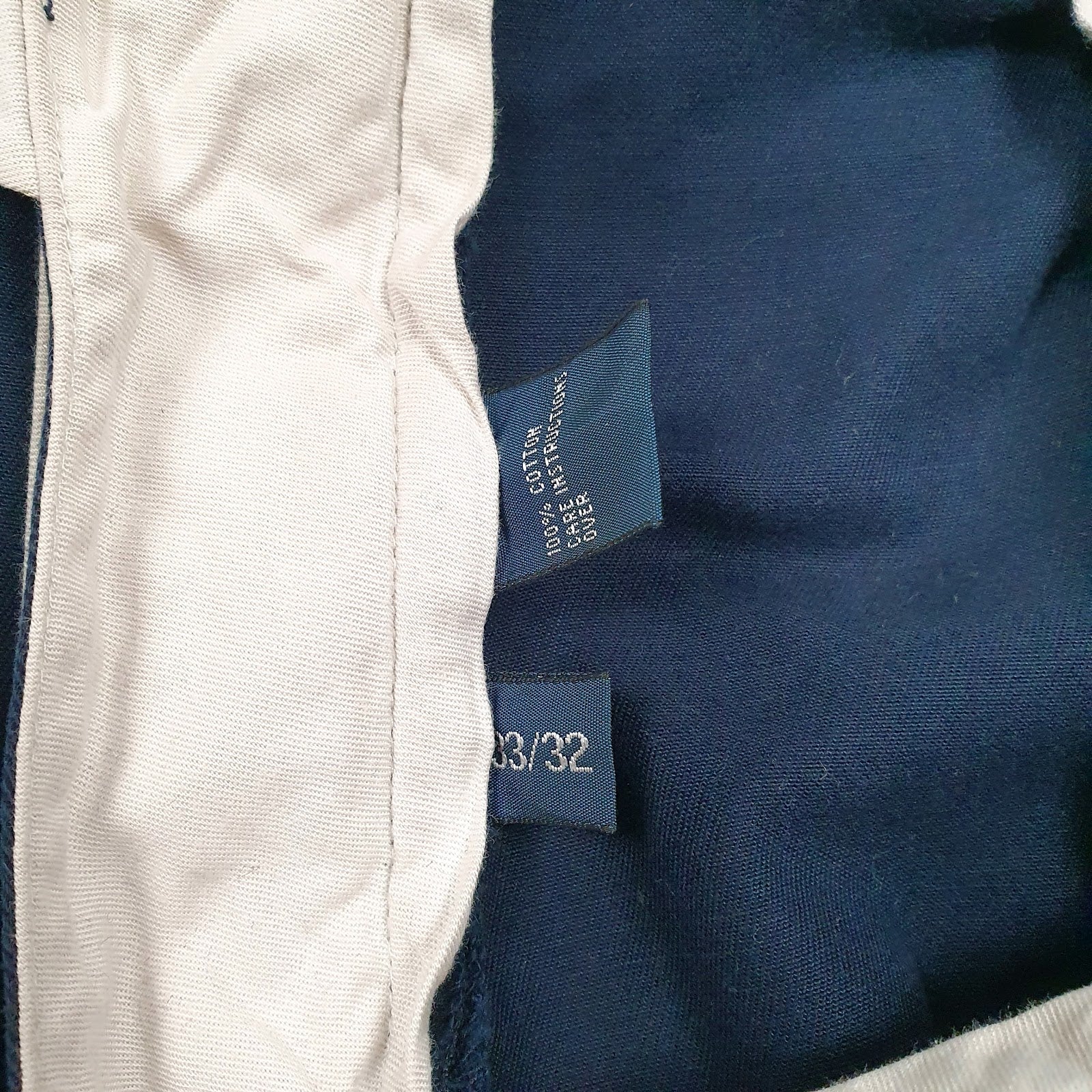 Mens Navy Polo Ralph Lauren Prospect Pant  Trousers