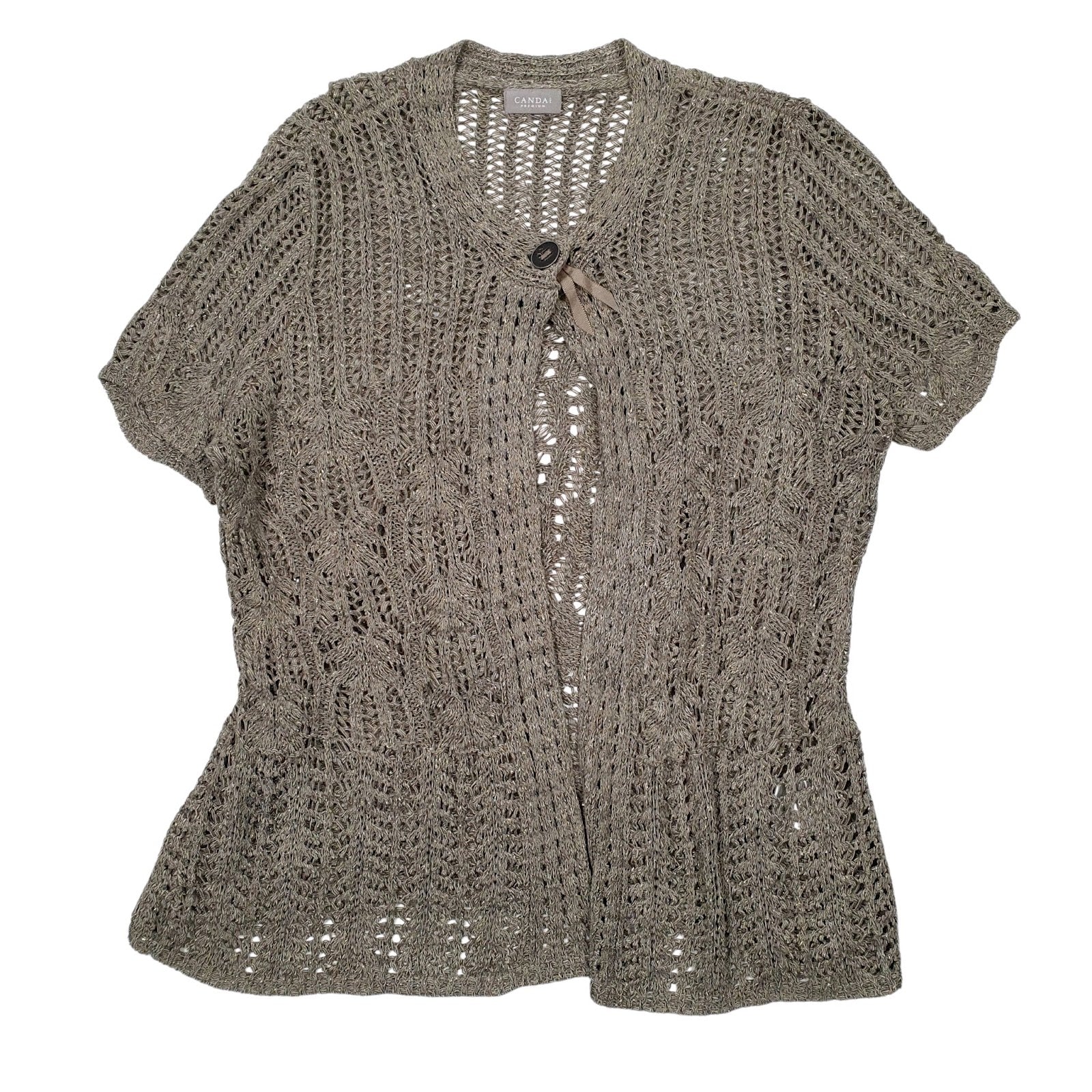 Womens Grey C&A  Cardigan Jumper