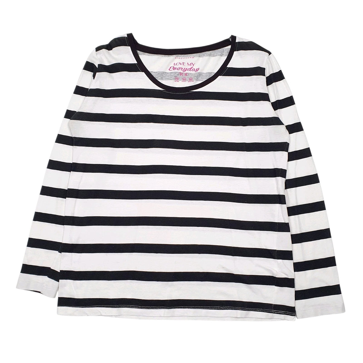 Womens White Atmosphere  Long Sleeve T Shirt