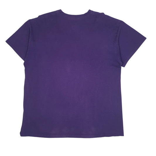 Mens Purple Majestic Mlb Baltimore Ravens  T Shirt