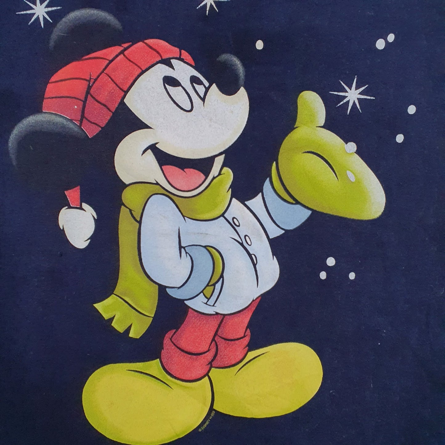 Womens Navy Disney Vintage 90s Crewneck Jumper