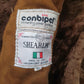Womens Brown Conbipel Vintage  Coat