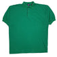 Mens Green Adidas Vintage Short Sleeve Polo Shirt