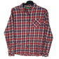 Womens Red Earth Flannel Long Sleeve Shirt