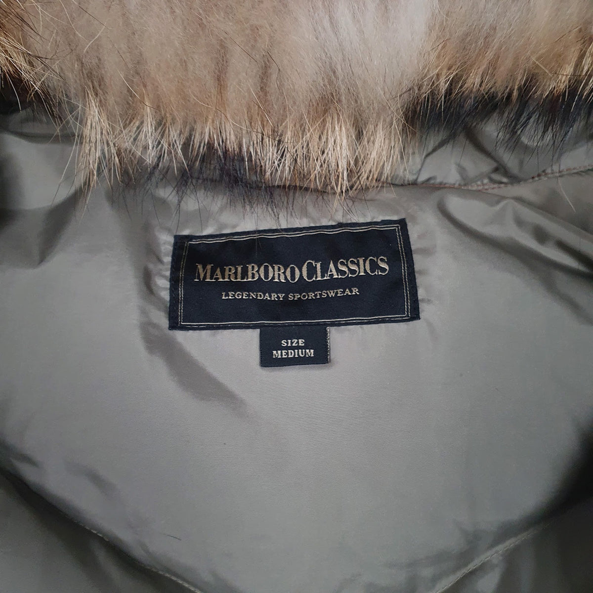 Mens Orange Marlboro   Coat