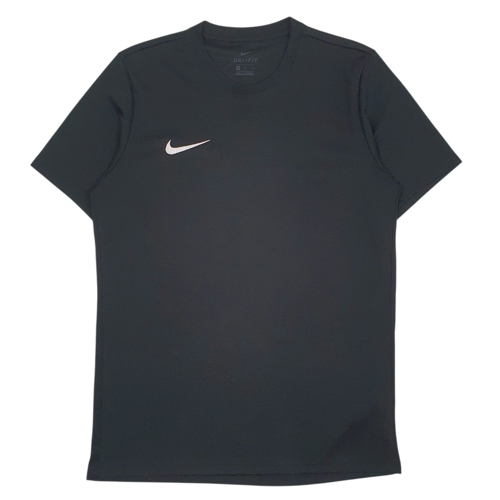 Mens Black Nike Active Wear Dri-Fit Short Sleeve T Shirt
