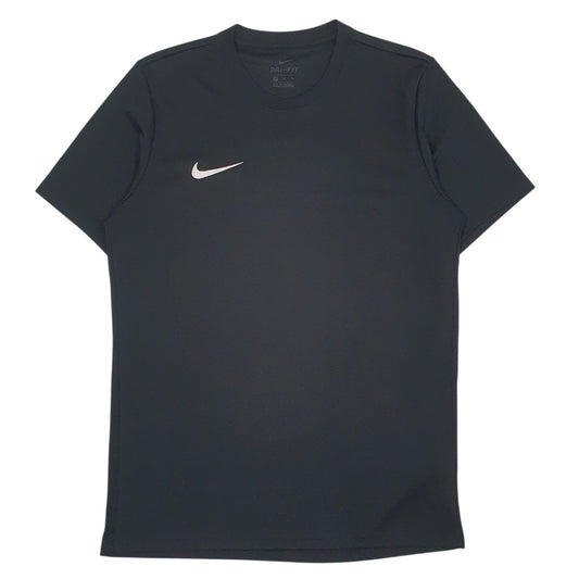Mens Black Nike Active Wear Dri-Fit Short Sleeve T Shirt