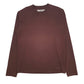 Mens Brown Wrangler  Long Sleeve T Shirt