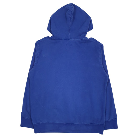 Mens Blue Levis Spellout Hoodie Jumper