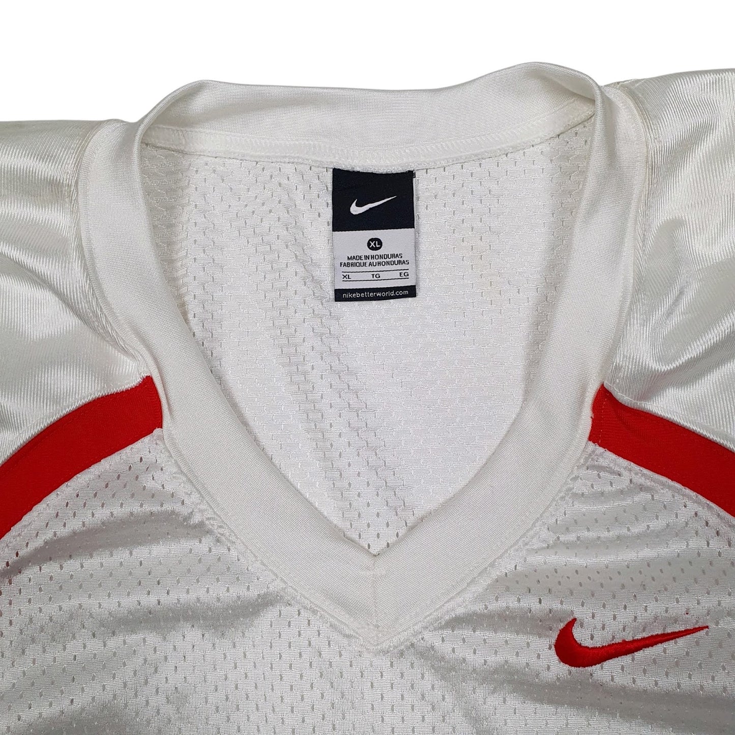 Mens White Nike NFL American Football Jersey  T Shirt