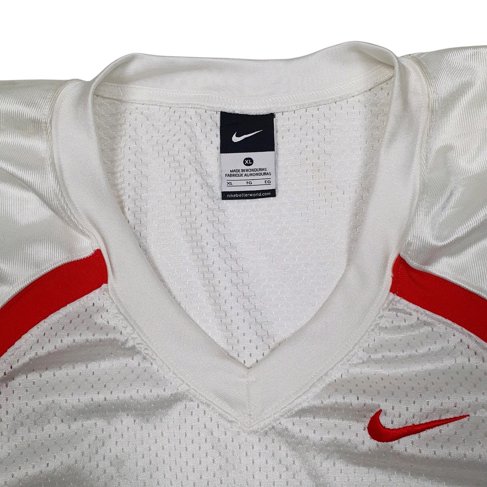 Mens White Nike NFL American Football Jersey  T Shirt