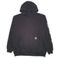 Mens Black Carhartt  Hoodie Jumper