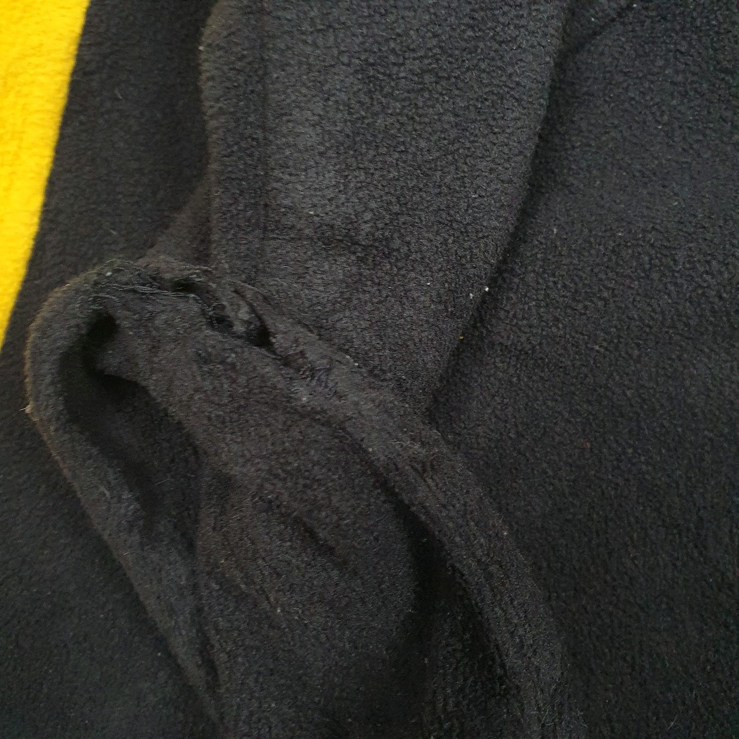 Mens Black Nike Vintage Teams Iowa Hawkeyes Quarter Zip Jumper