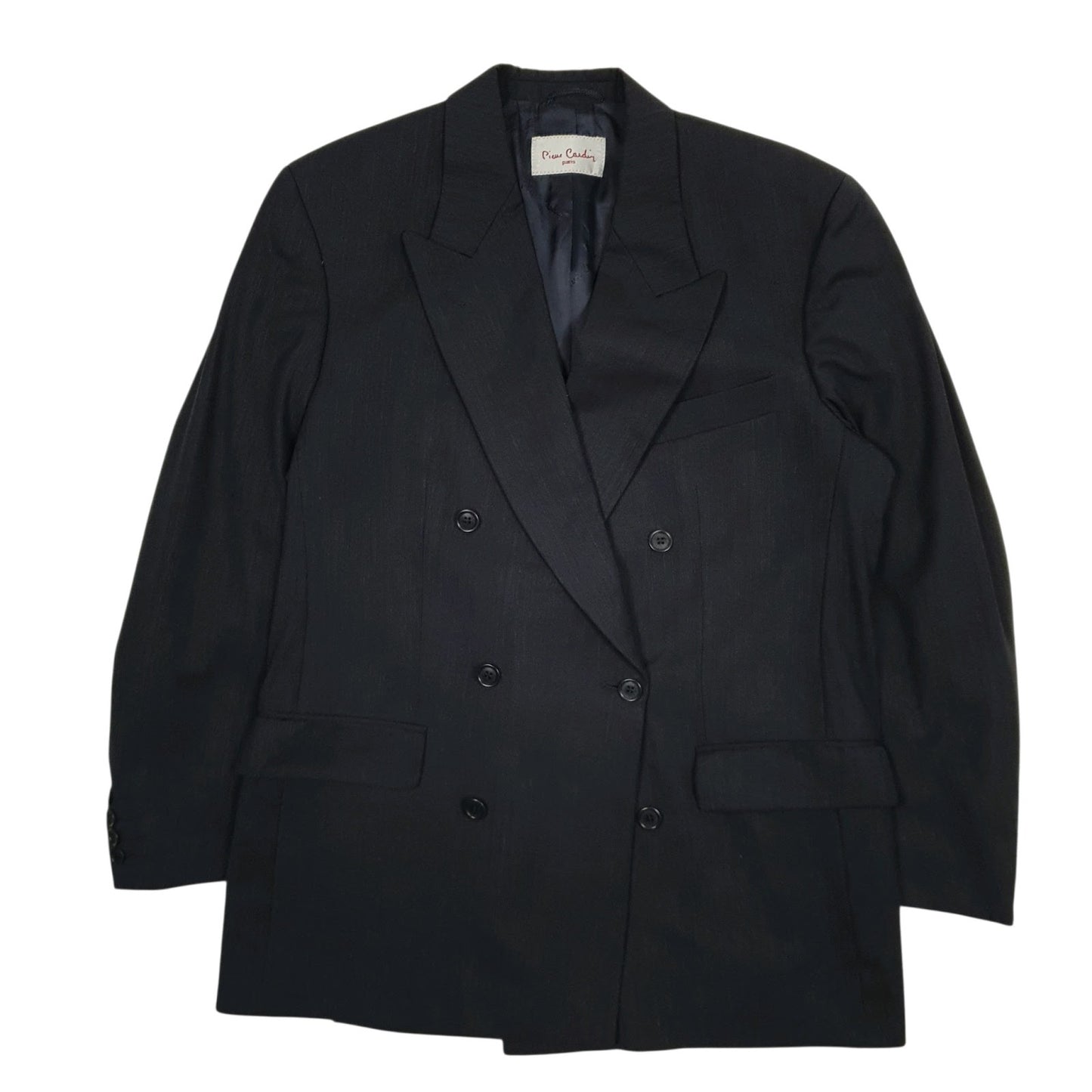Mens Navy Pierre Cardin Double Breasted  Coat