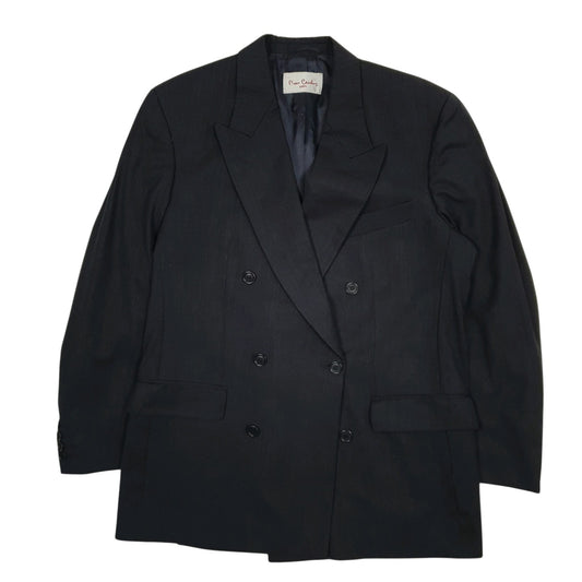 Mens Navy Pierre Cardin Double Breasted  Coat