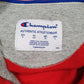 Mens Red Champion Spellout Hoodie Jumper