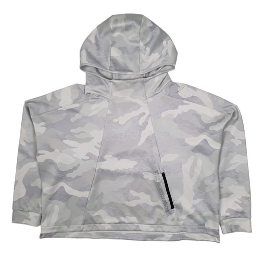 Womens Grey The North Face Camo Camouflage Hoodie Jumper