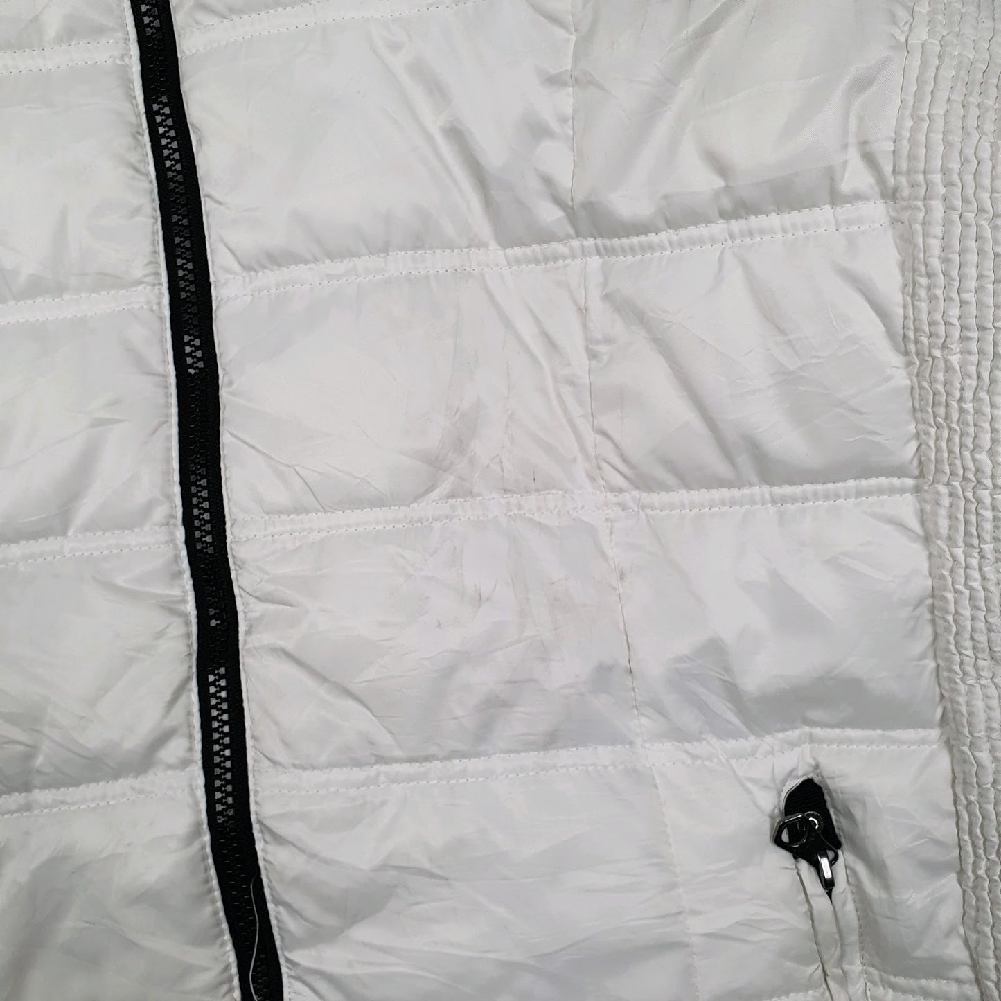 Womens White Nautica Parka  Coat
