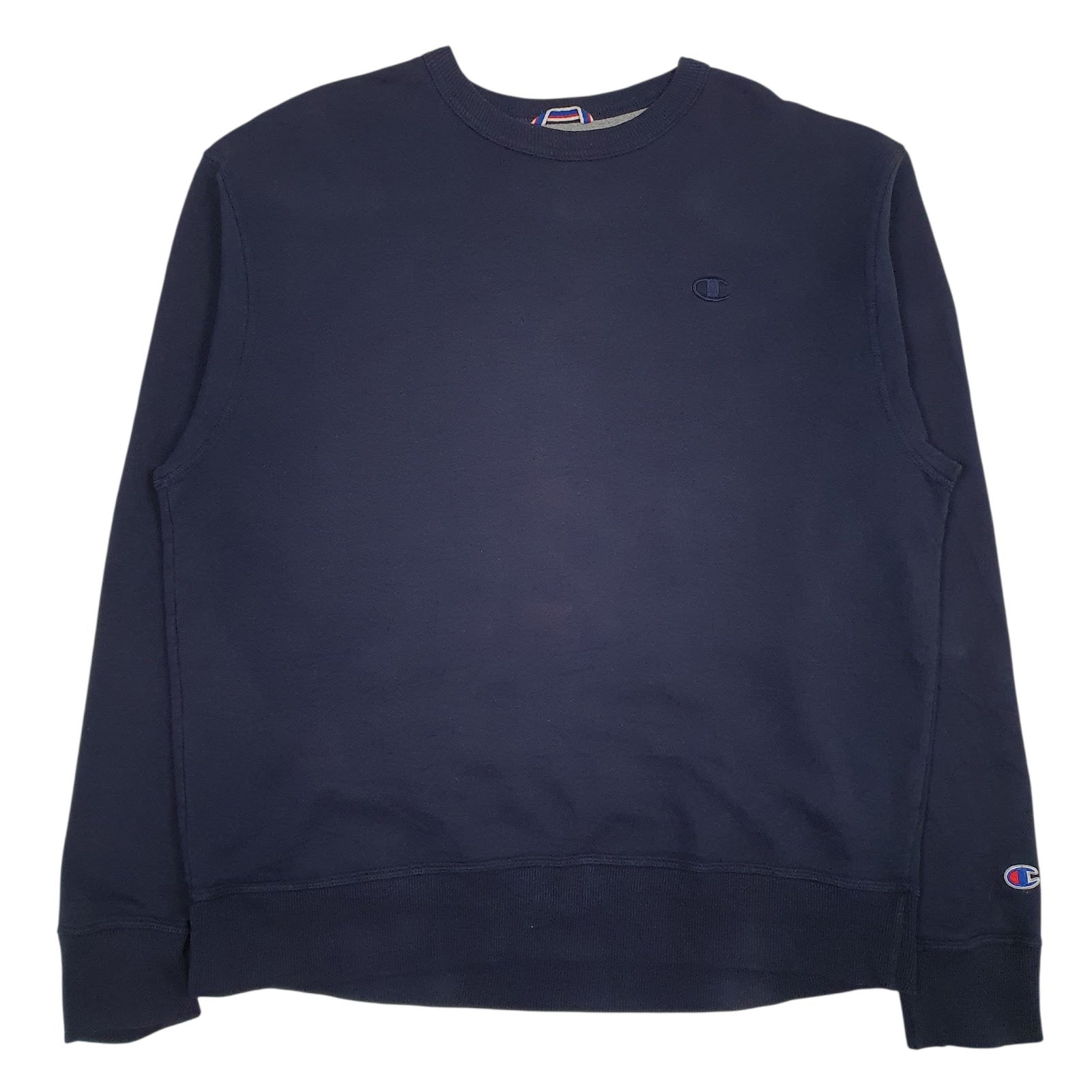 Mens Navy Champion  Crewneck Jumper