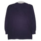 Mens Navy Front Row Rugby Crewneck Polo Shirt