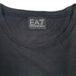 Mens Black Emporio Armani Spellout  T Shirt