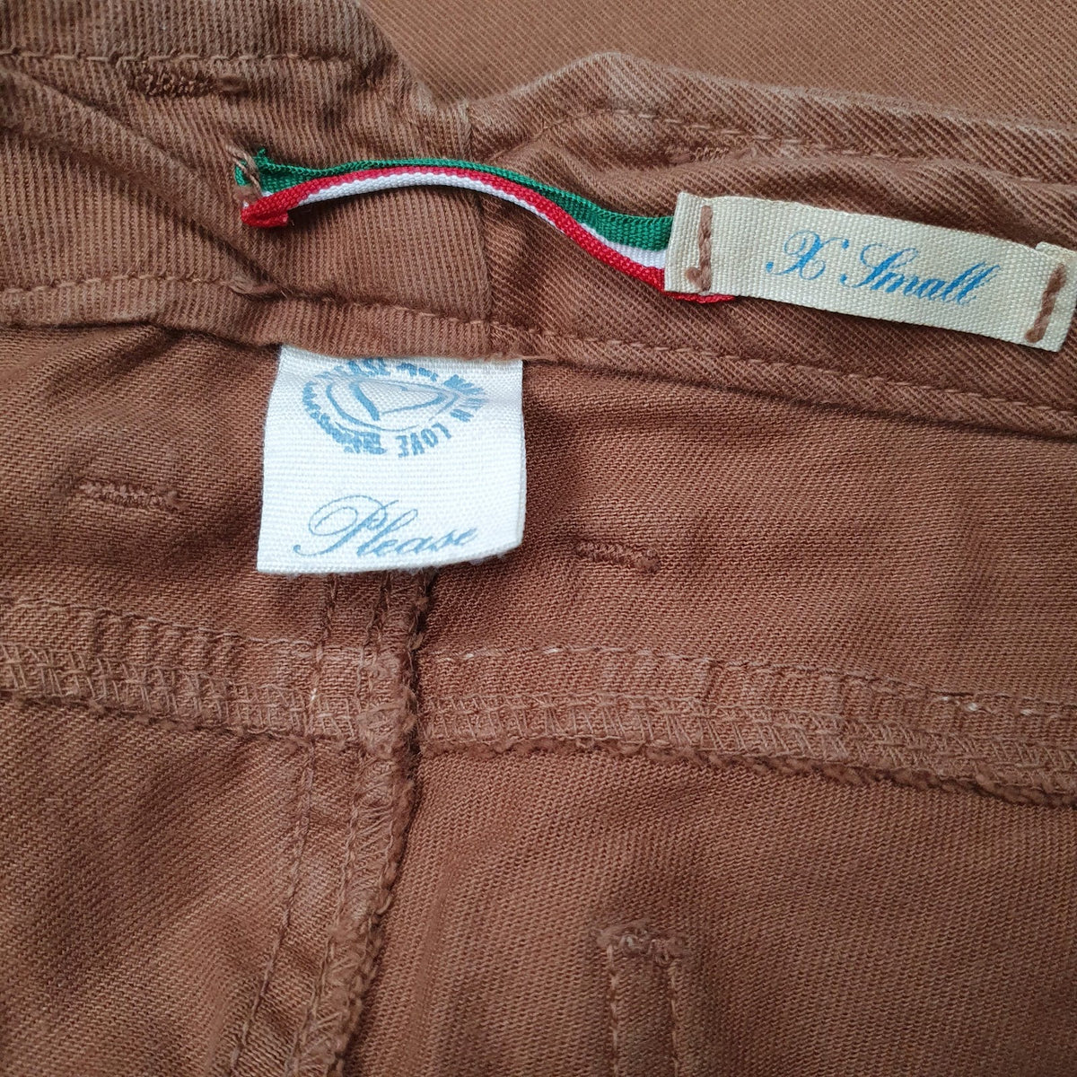 Womens Brown Please   Jeans