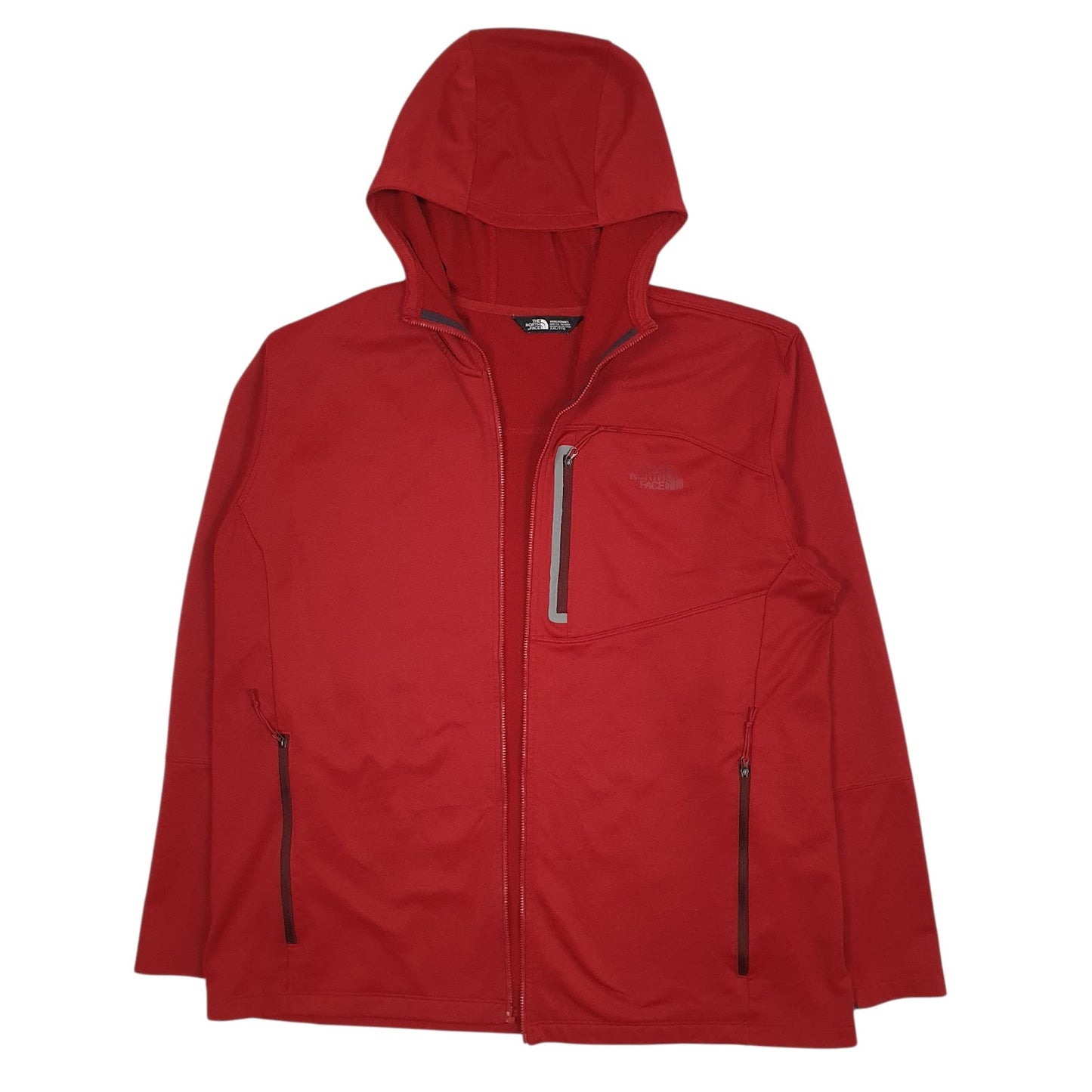 Mens Red The North Face  Full Zip Jumper