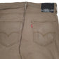 Mens Brown Levis   Jeans