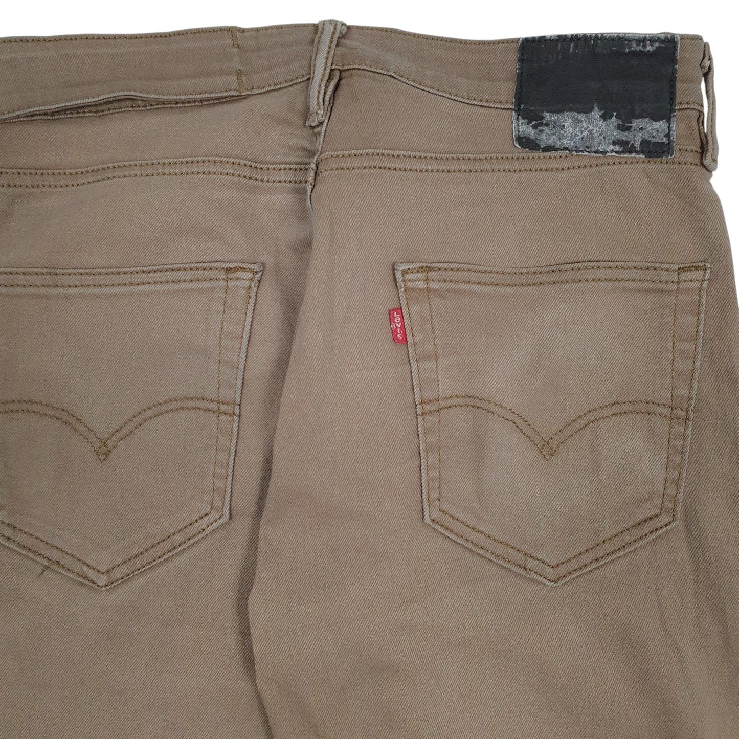 Mens Brown Levis   Jeans