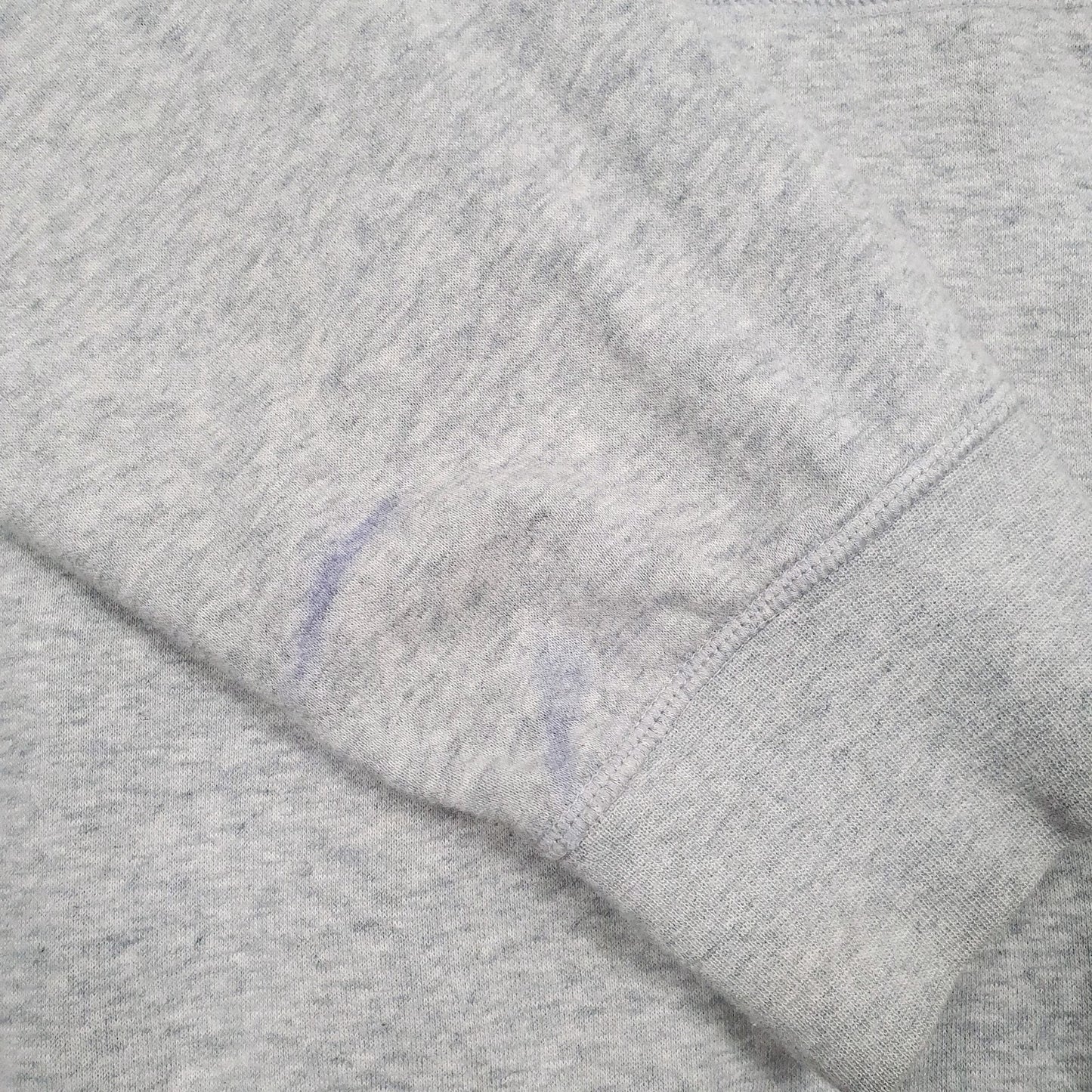 Mens Grey Reebok Spellout Hoodie Jumper