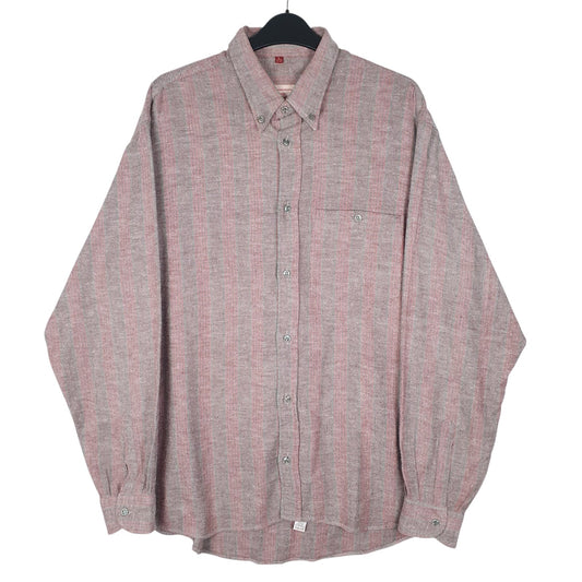 Mens Red Thomas William  Long Sleeve Shirt