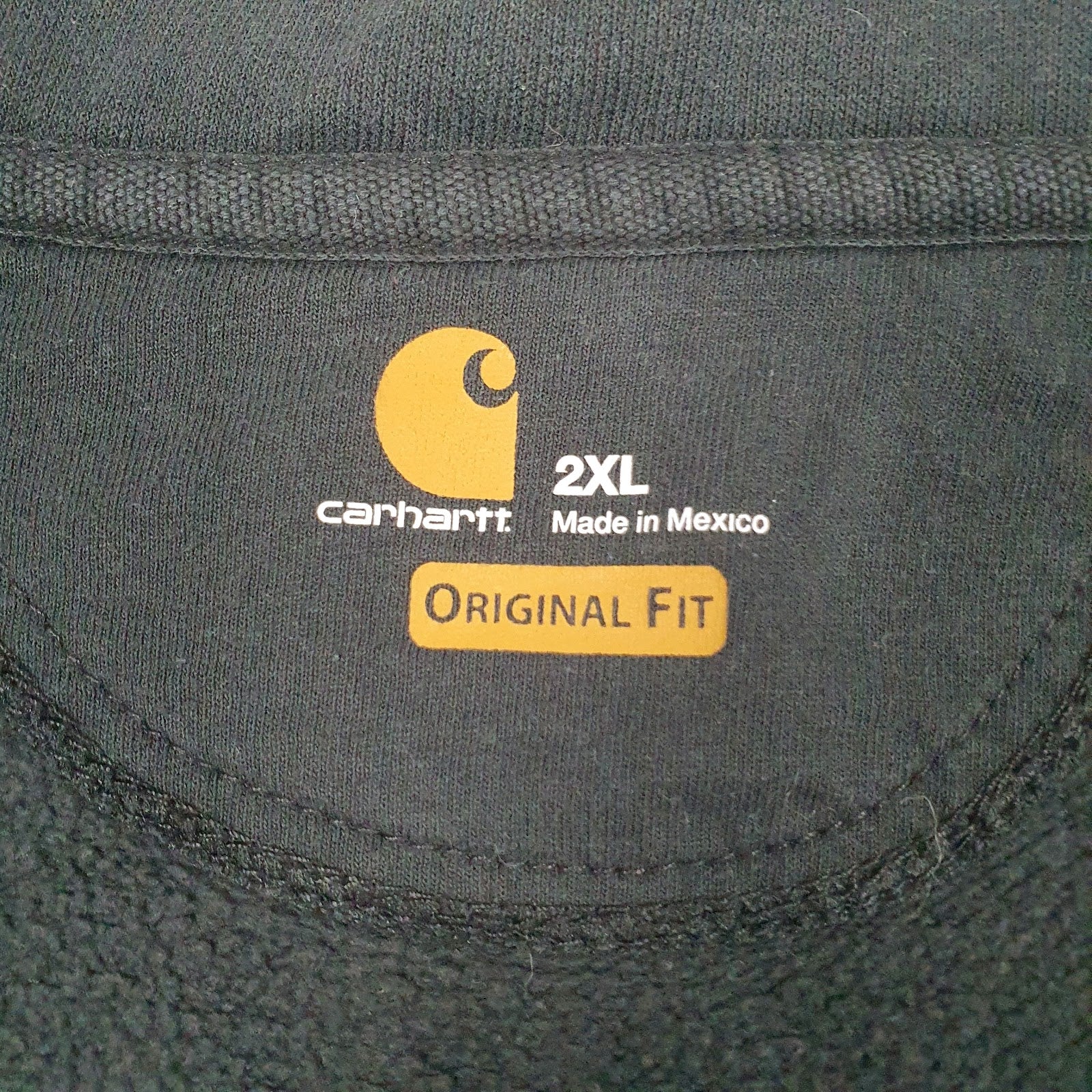 Mens Grey Carhartt  Full Zip Jumper