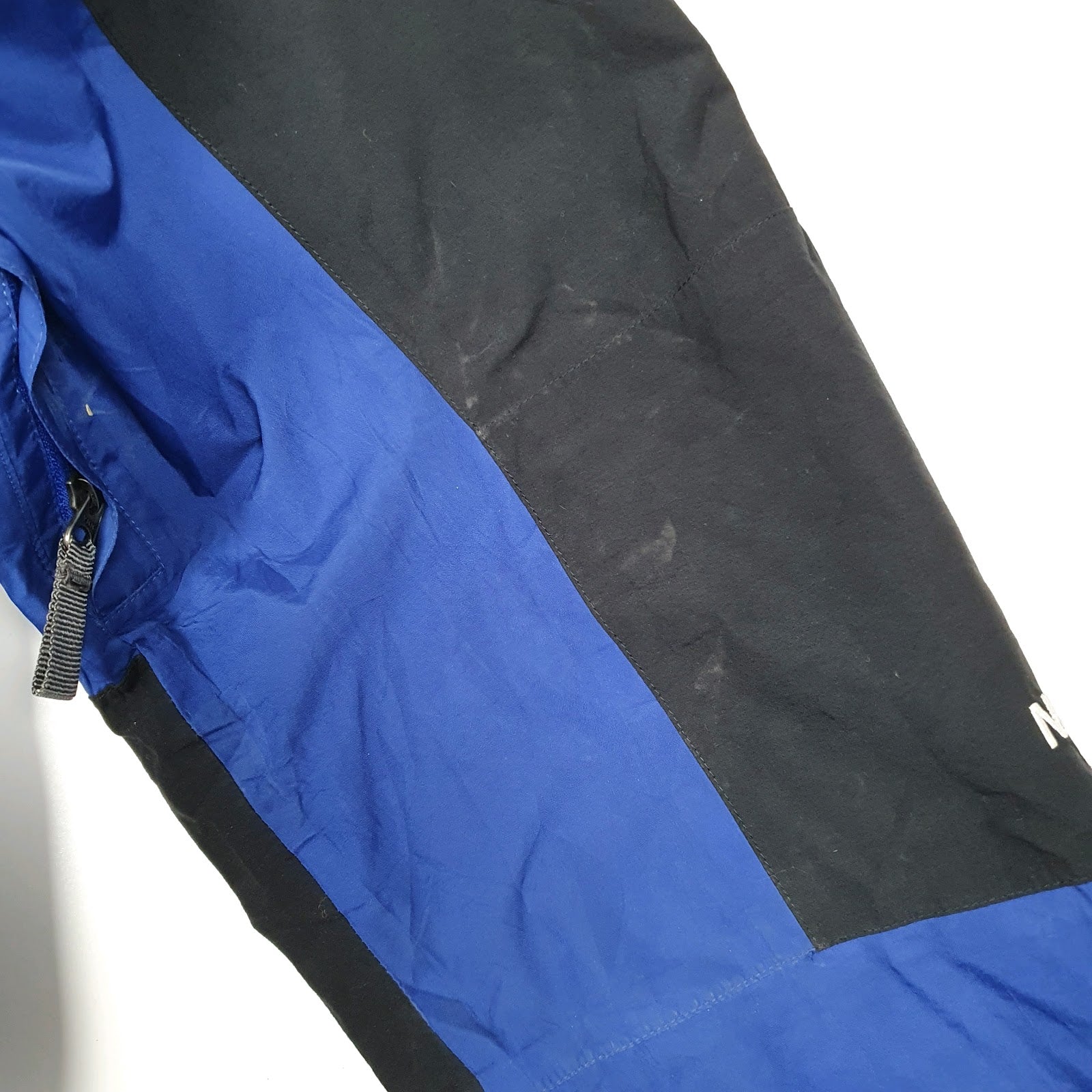 Mens Blue The North Face Goretex Crewneck Coat